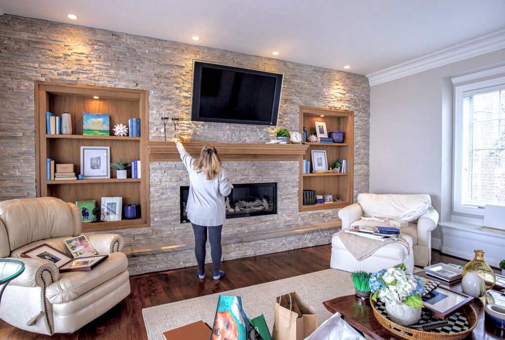 styling bookcases, ideas for shelves, mantel decorating ideas