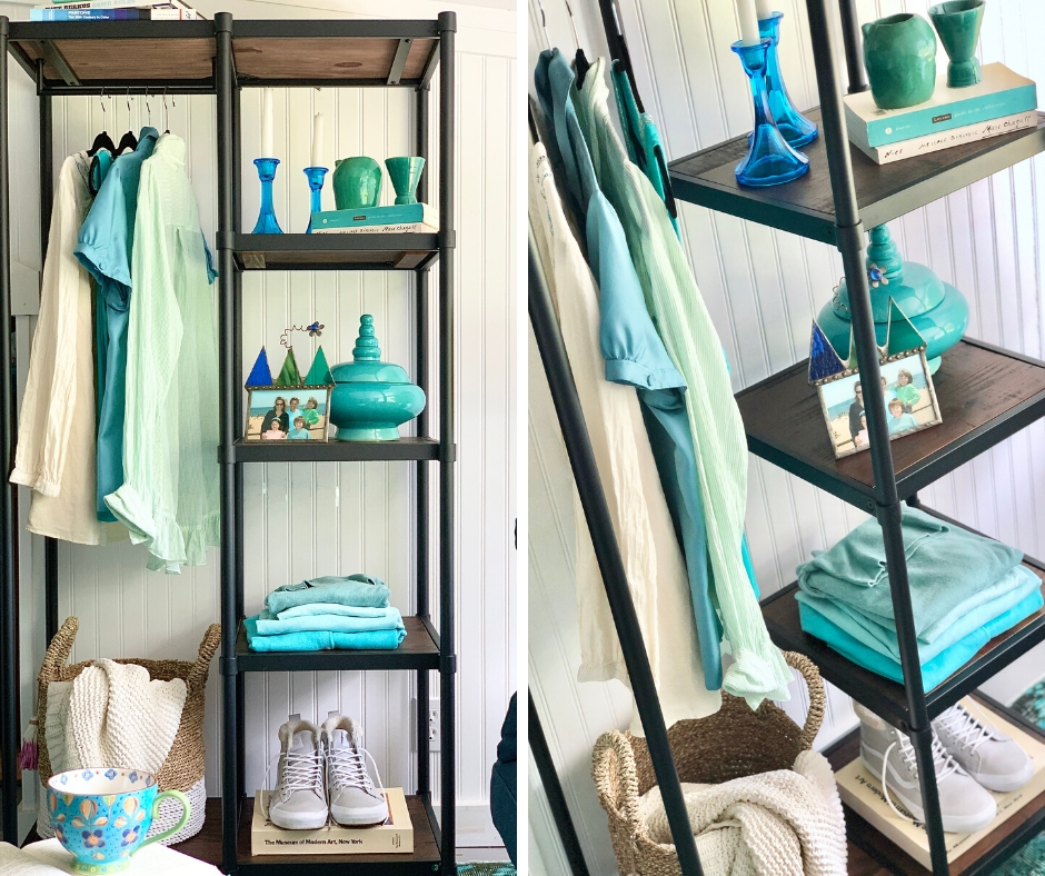 Zinus Wesley Etagere and hanging storage