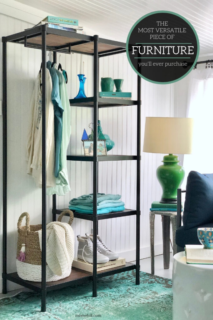 The Zinus Wesley Industrial Modern Metal & Wood Etagere 