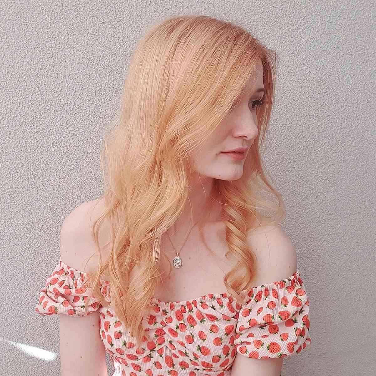 Bright Light Strawberry Blonde for Pale Skin