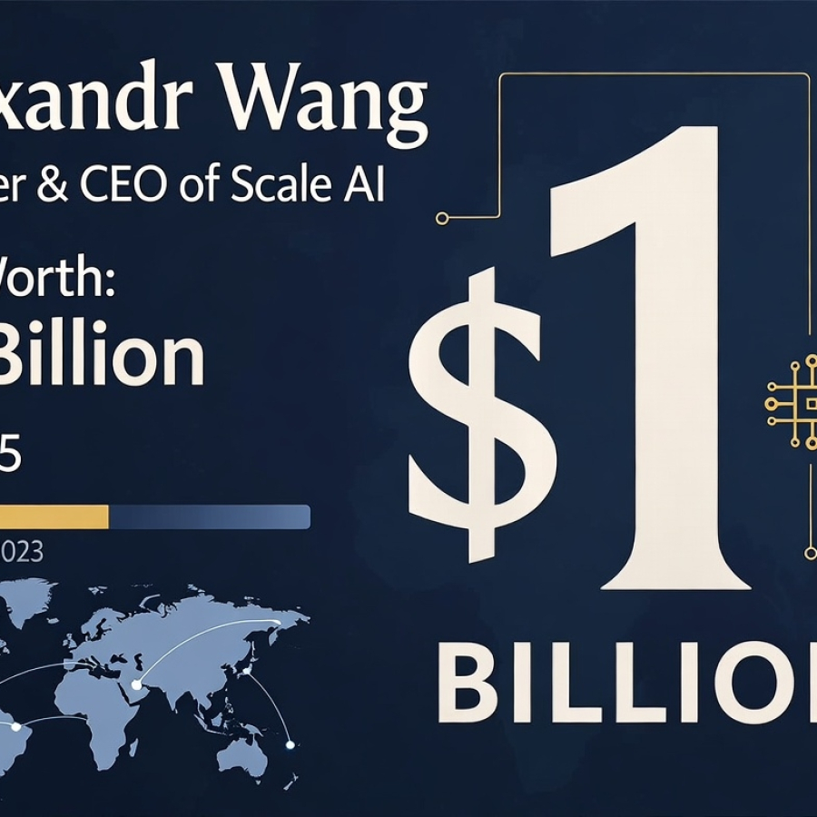 Alexandr Wang net worth